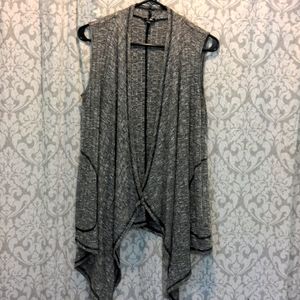 Cable & Gauge women's sleeveless sweater cardigan S